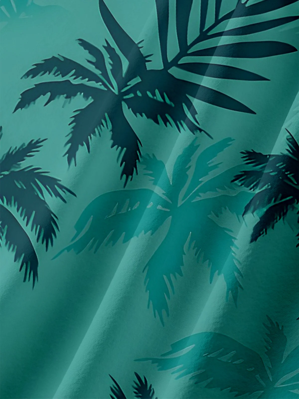 Moisture Wicking GTA Vice City Tommy Vercetti Coconut Tree Chest Pocket Hawaiian Shirt