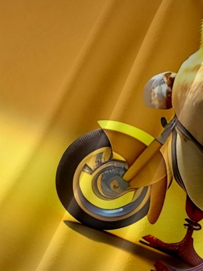 Moisture-wicking Bicycle Chicken Chest Pocket Hawaiian Shirt