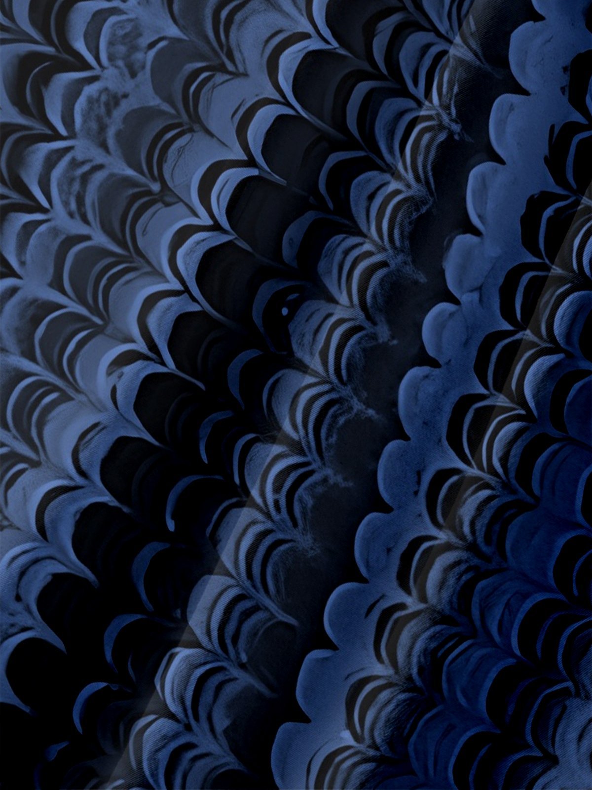 Moisture-wicking Abstract Art Chest Pocket Hawaiian Shirt