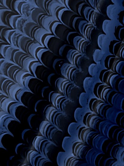 Moisture-wicking Abstract Art Chest Pocket Hawaiian Shirt