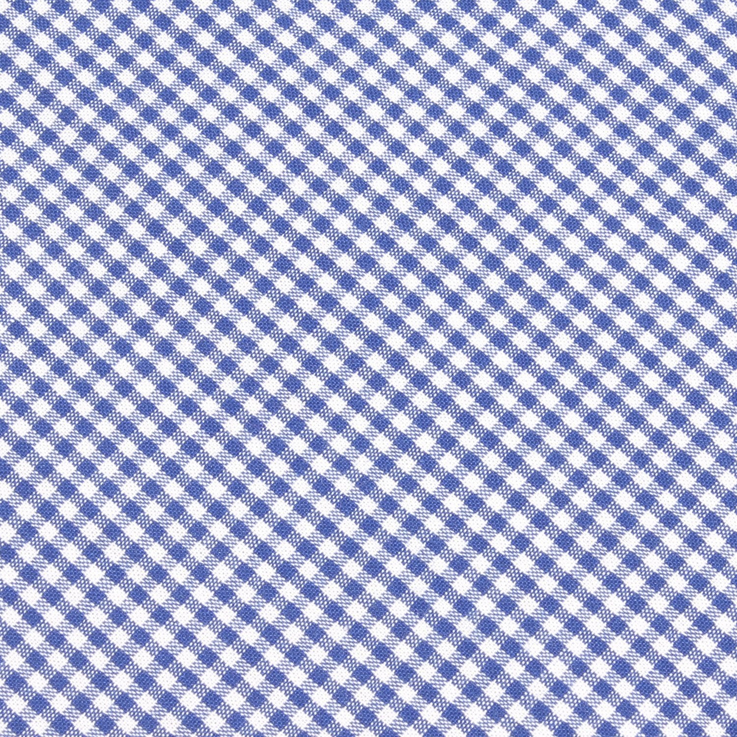 Natbeck Blue Gingham Cotton Self Tie Bow Tie Classic Cotton Bow Tie with Gingham Design for Casual or Dress