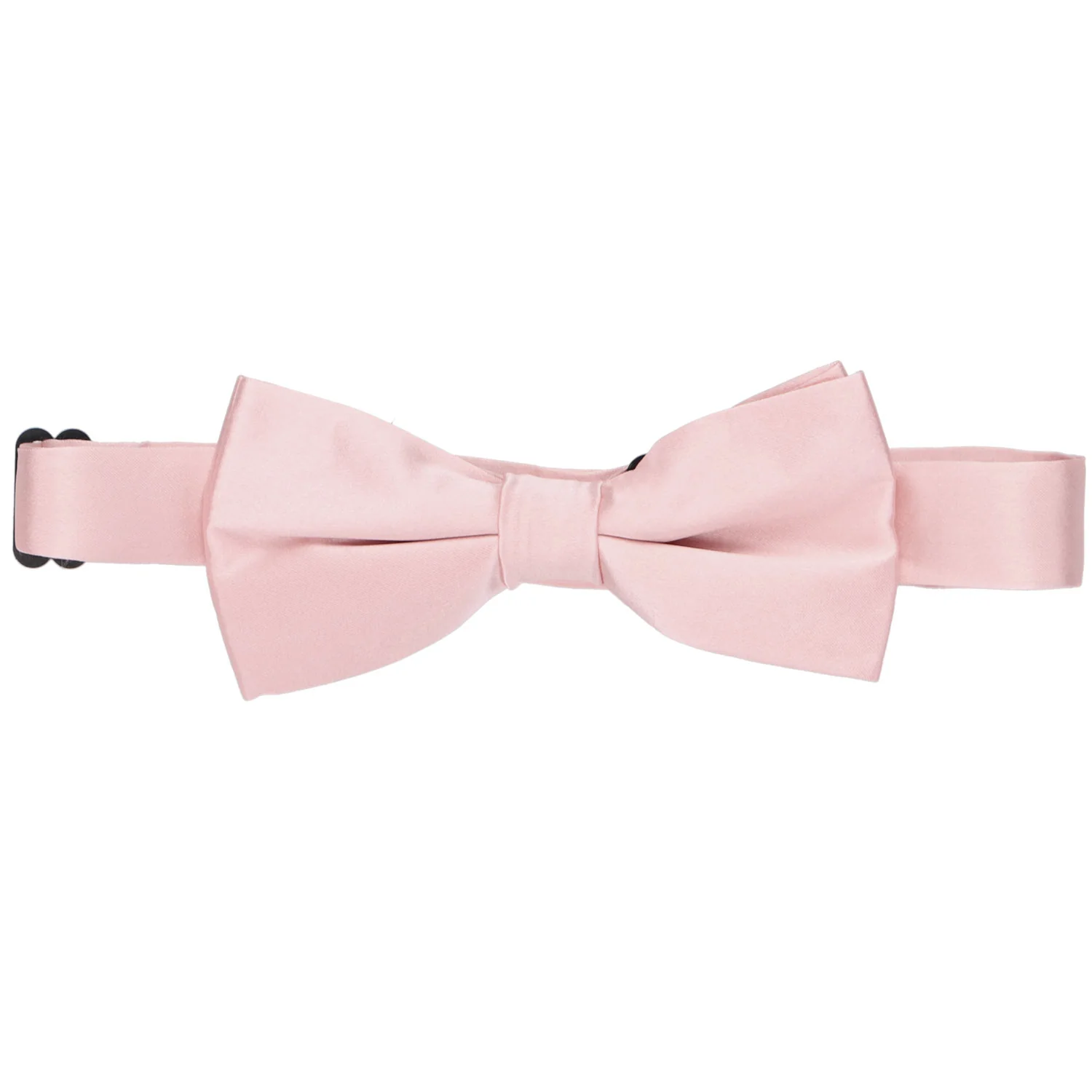 Natbeck Pastel Pink Smooth Silk Elegant Bow Tie