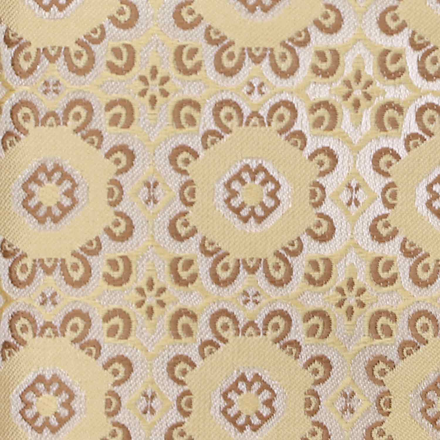 Natbeck Floral Pattern Self-Tie Bow Tie Straw