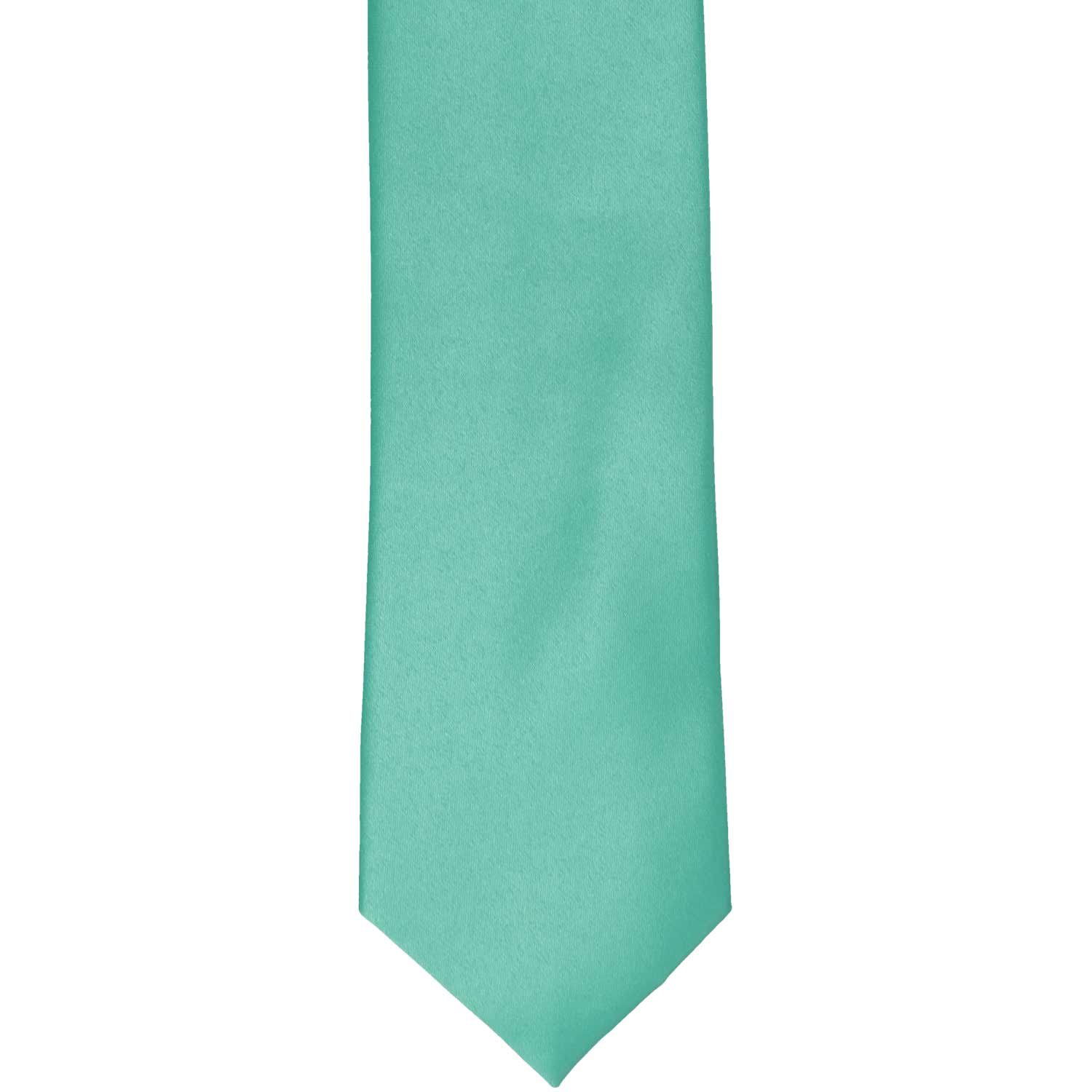 Natbeck Solid color boys necktie aquamarine