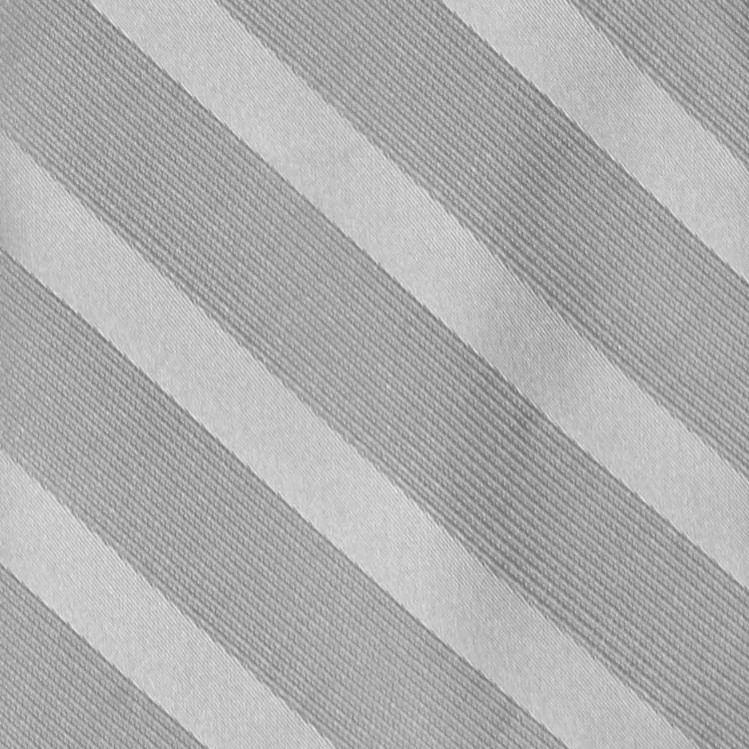 Natbeck Silver Elite Striped Self-Tie Bow Tie