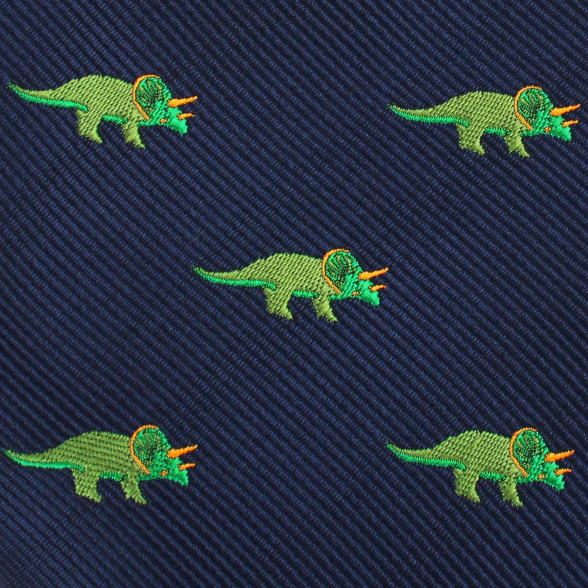 Natbeck Triceratops Dinosaur Self Bow Tie Fun Patterned Cotton Bow Tie for Kids and Adults