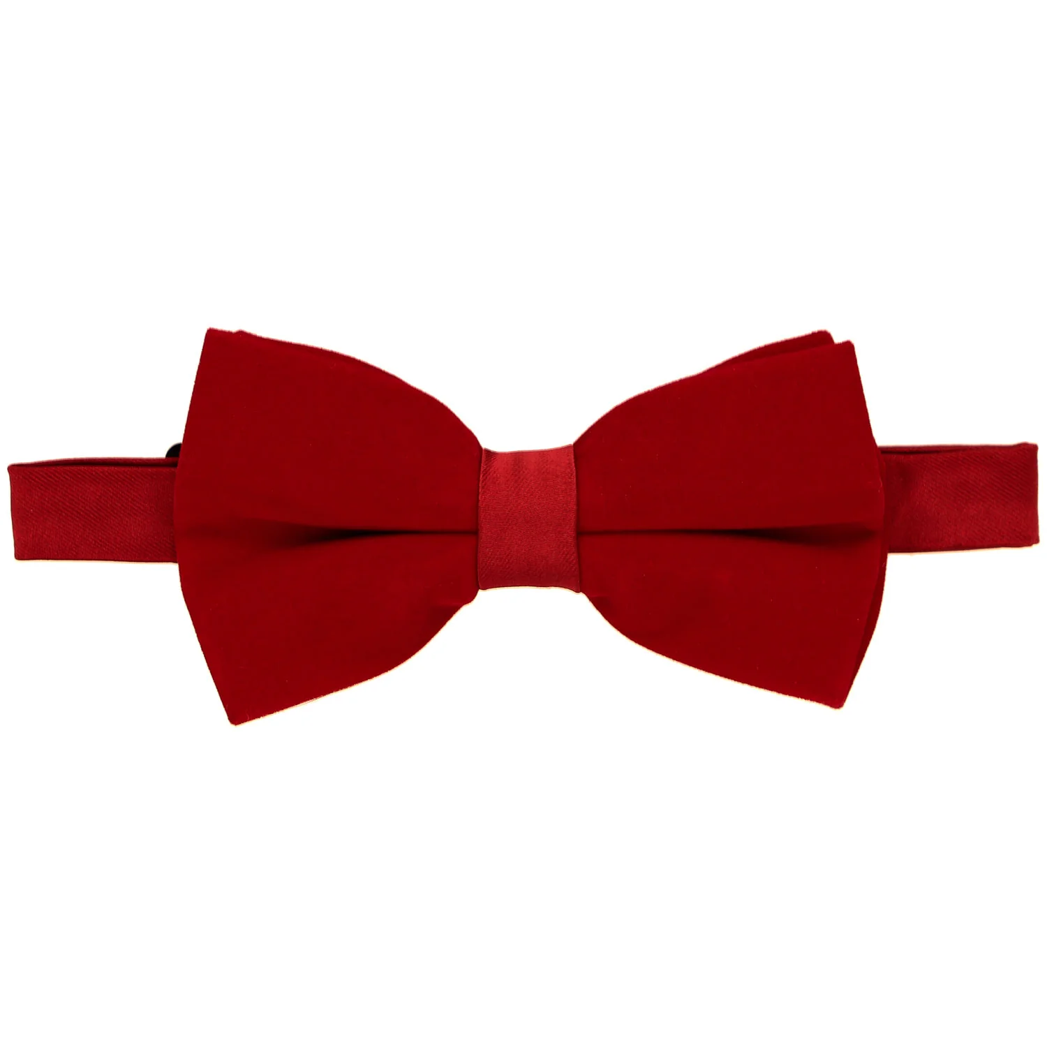 Natbeck Velvet Bow Tie Elegant Texture Red