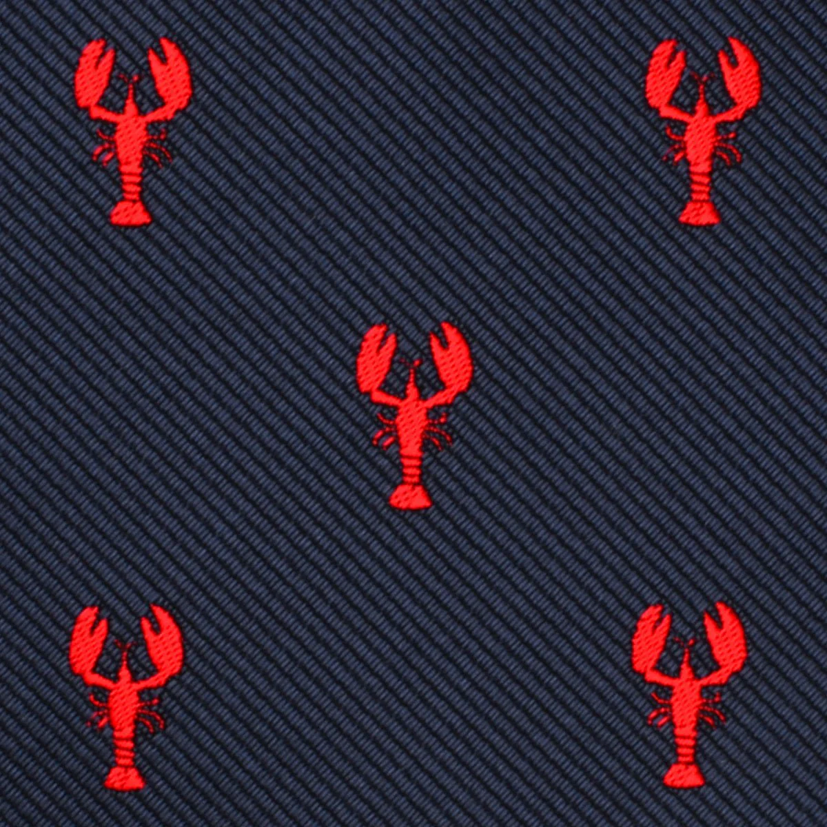 Natbeck Red Lobster Self Bow Tie Fun Cotton Self Tie Bow Tie with Lobster Pattern for Kids or Casual Events