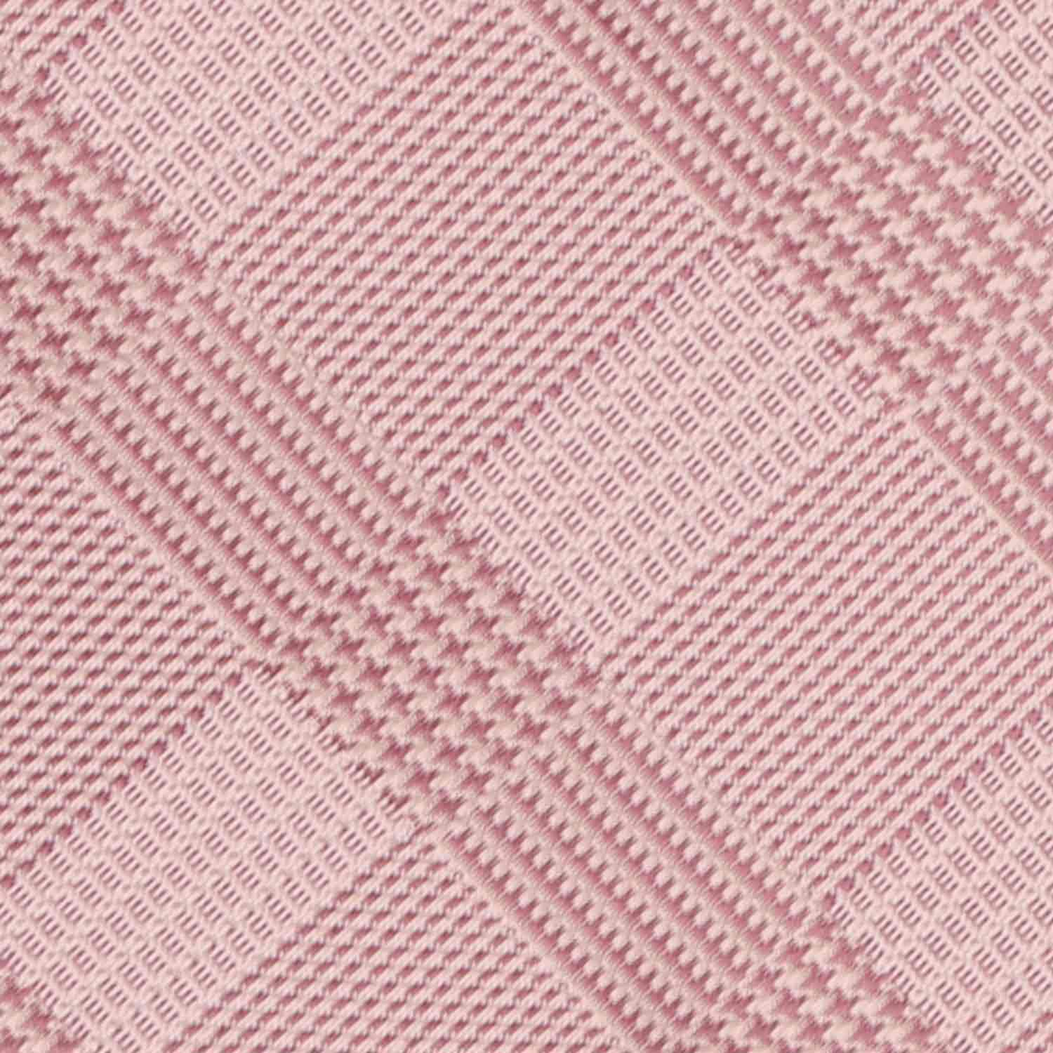 Natbeck Plaid Self-Tie Bow Tie Cameo Pink