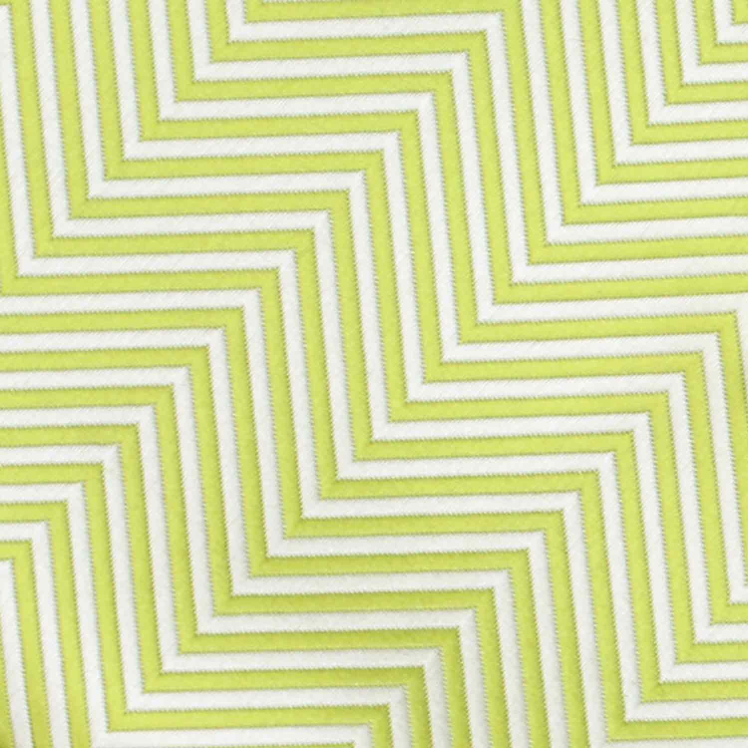 Natbeck Apple Green Chevron Striped Floppy Bow Tie Stylish Outfit