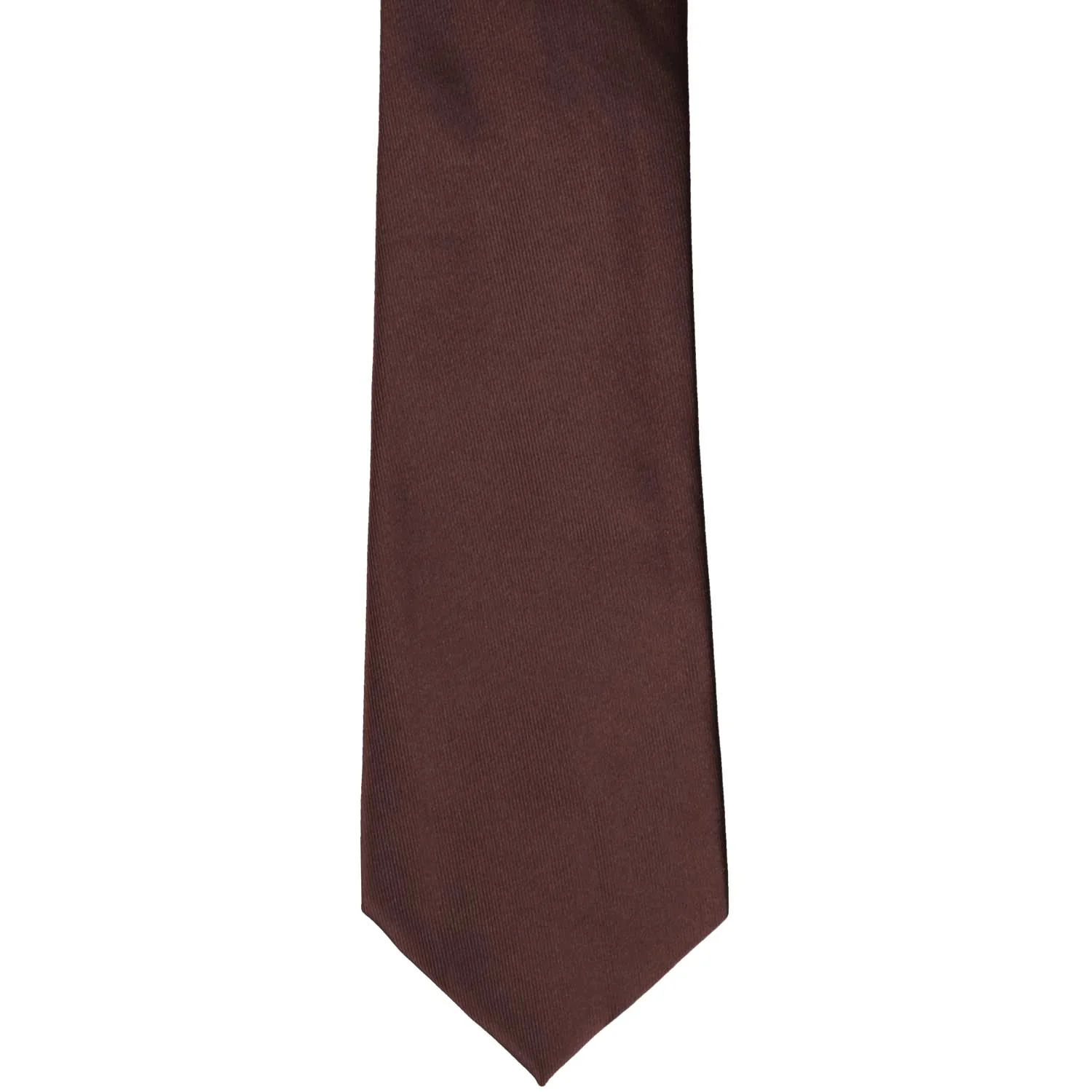 Natbeck Boys' Zipper Tie Solid Color Brown