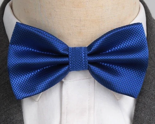 Natbeck Deluxe pre-tied bow tie blue