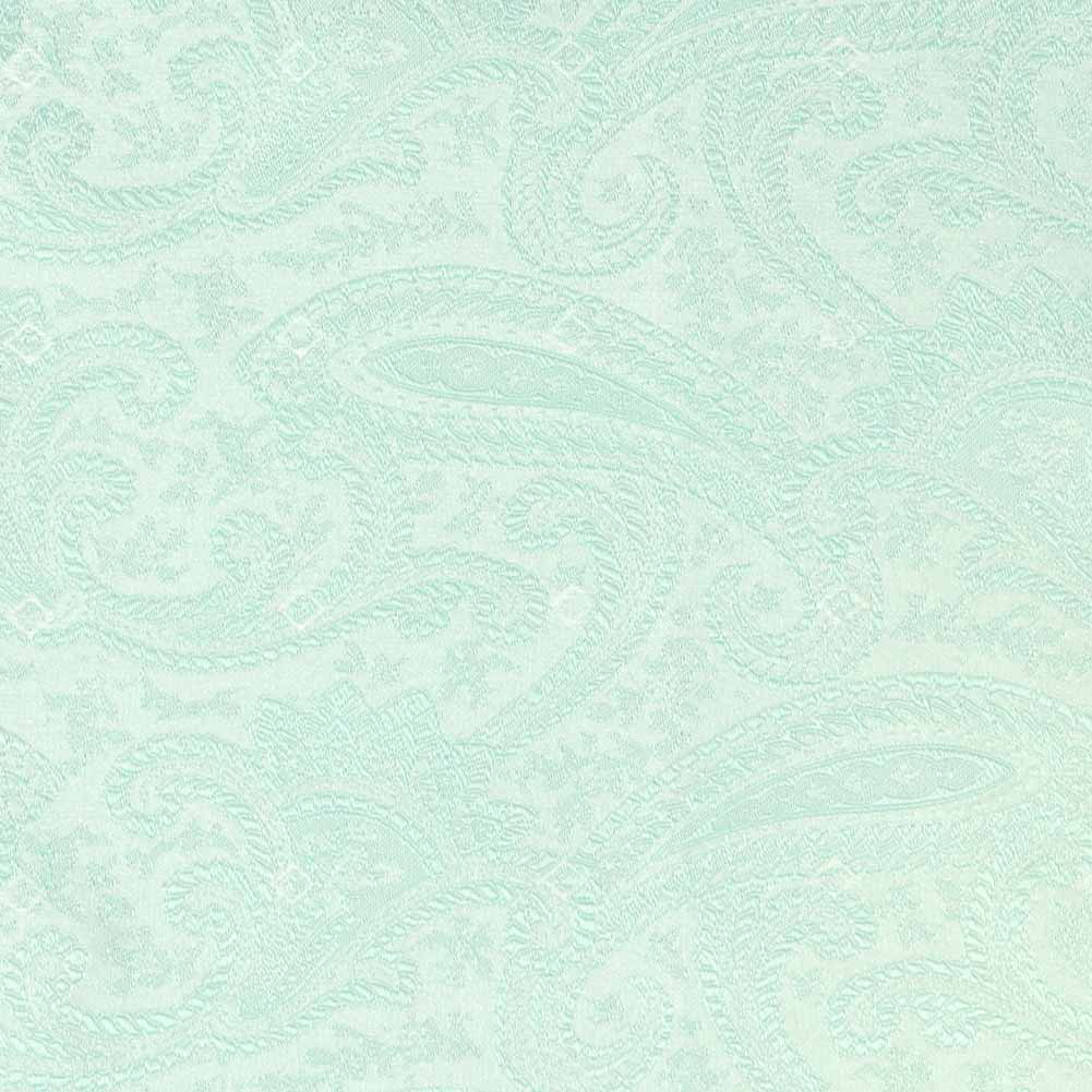Natbeck Paisley zipper tie for kids seafoam