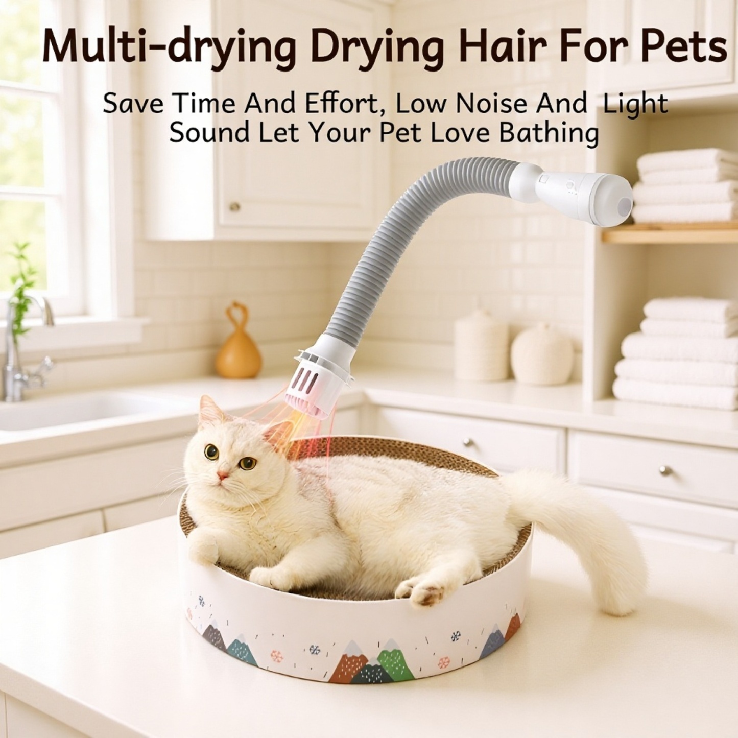 Compact Portable Clothes Dryer for Quilts & Shoes, Space-Saving Design