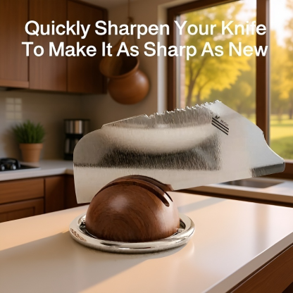 Fast Edge Opening Knife Sharpener with Suction Base and Tungsten Steel Stone