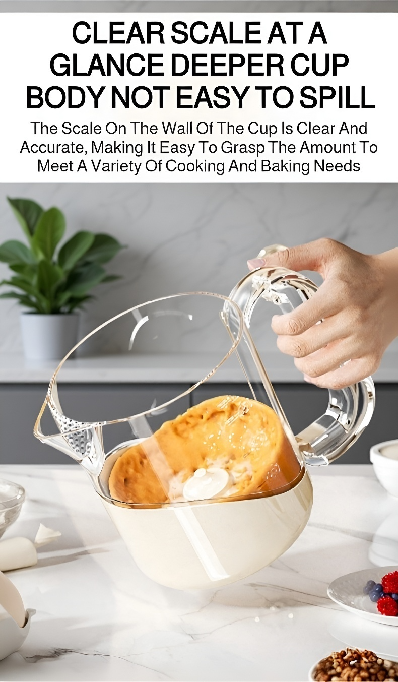 Modern pasta mixing whisk displayed on countertop