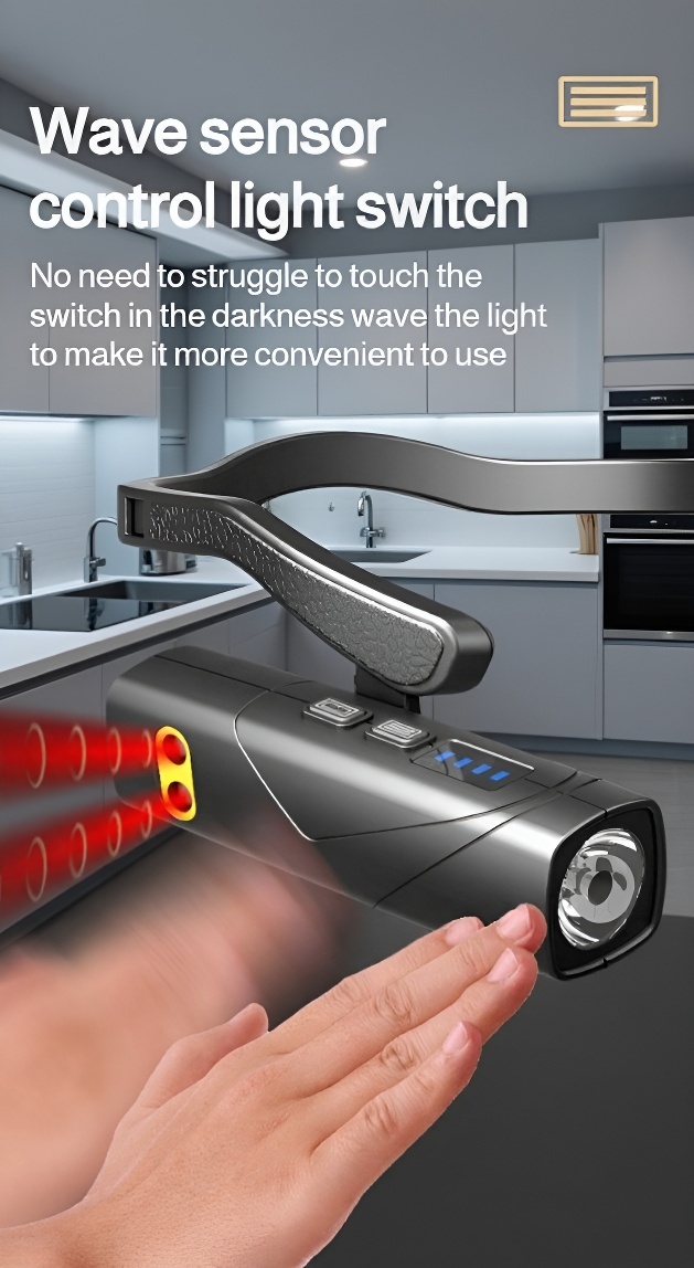 Flexible and durable sensor headband light for multiple uses