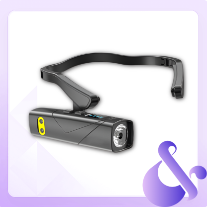 Ultra-Light Sensor Headband Light with Red & White Dual Modes