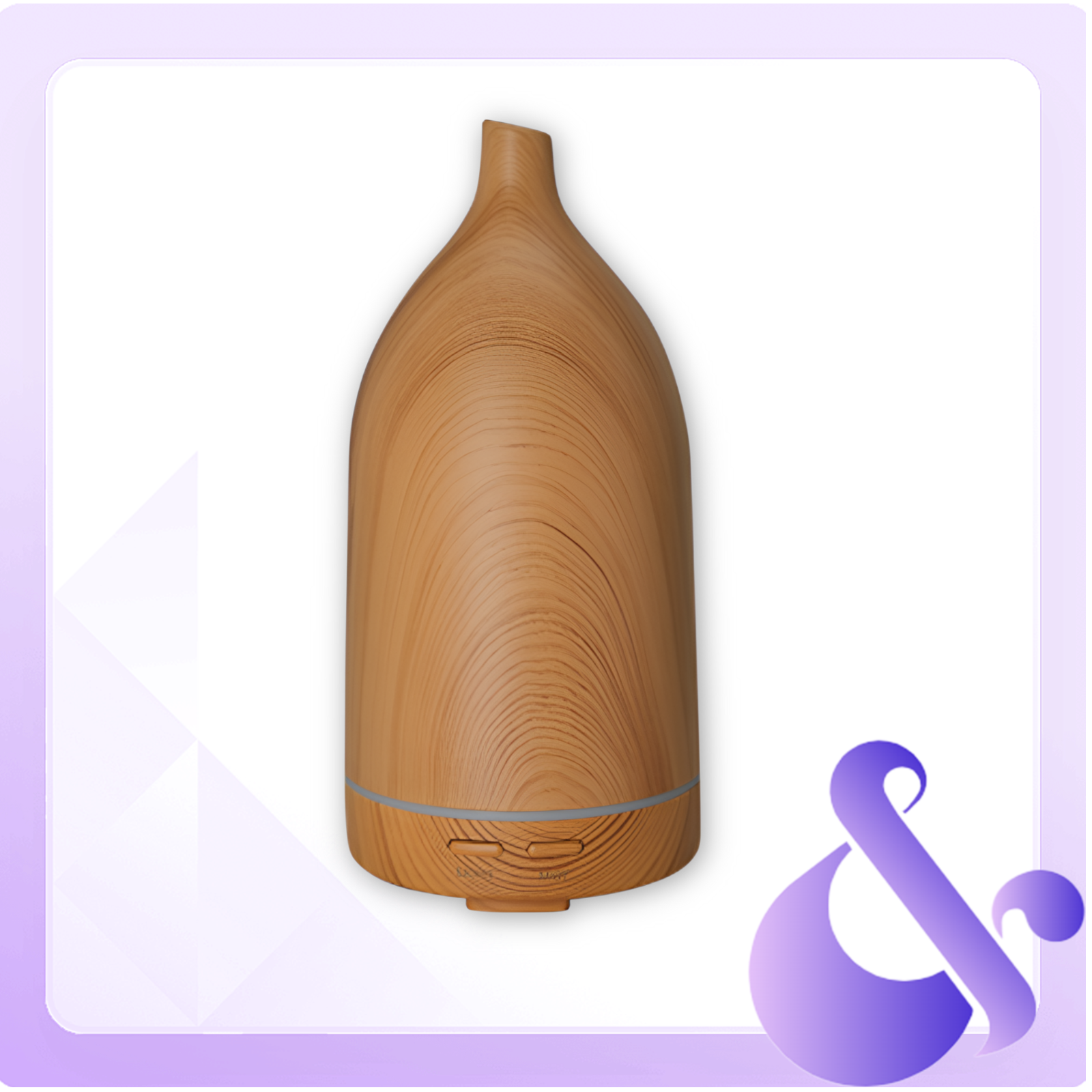  Ultrasonic Large Capacity Bedroom Humidifier with Aromatherapy and Atmosphere Light