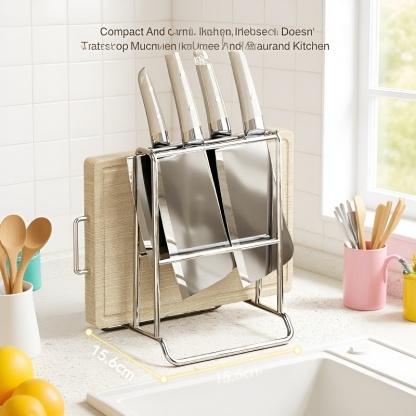 Household Integrated Knife Set with Countertop Organizer
