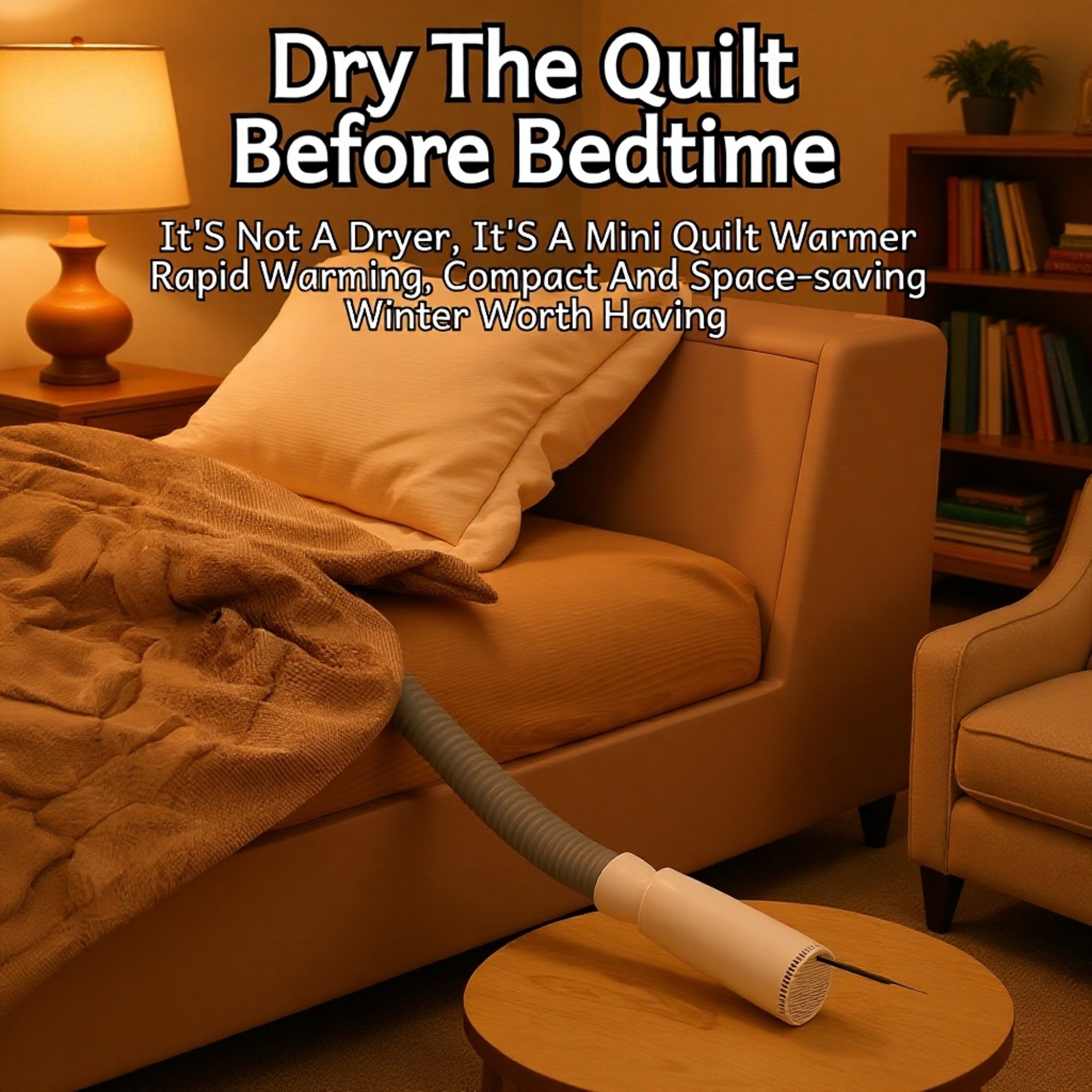 Easy-to-use mini clothes dryer for apartments