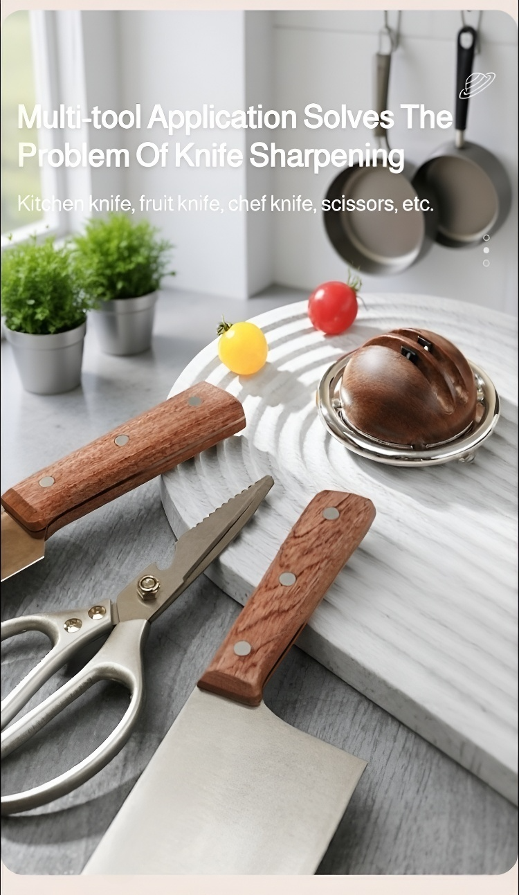 Durable and efficient knife sharpener for all blade types