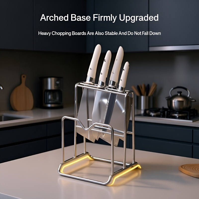 Household Integrated Knife Set with Countertop Organizer