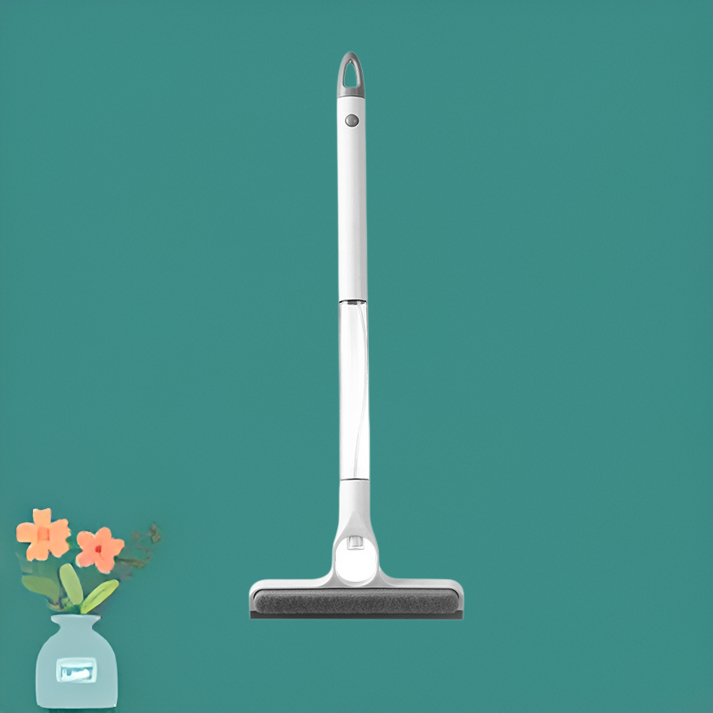 Čistič oken se sprejem a stěrkou, multifunkční sada na čištění zrcadel