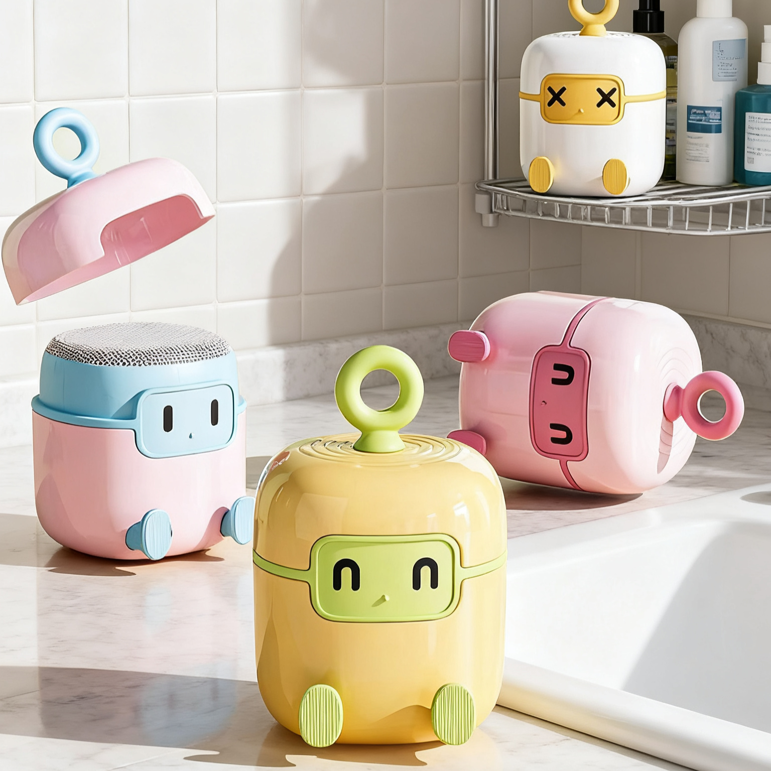 Roztomilý mini váleček na chlupy pro domácí mazlíčky, přenosný a omyvatelný