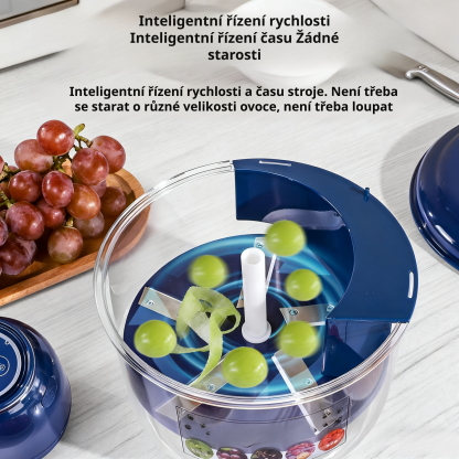 Automatický elektrický loupač hroznů pro domácnost 