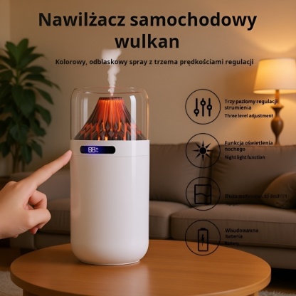 Domowy mały cichy nawilżacz powietrza