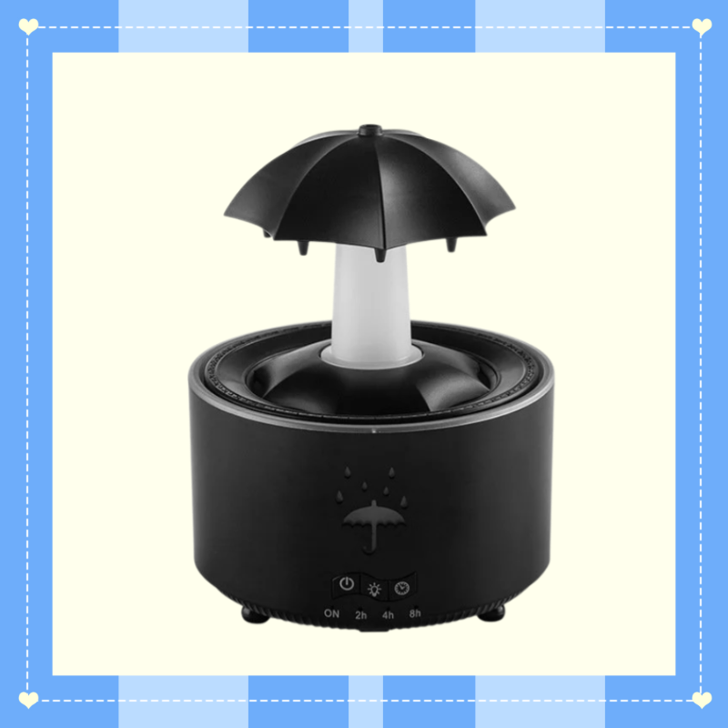 Obrotowy nawilżacz kropla wody na biurko z dużą ilością mgły i sterowaniem pilotem