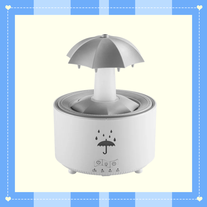 Obrotowy nawilżacz kropla wody na biurko z dużą ilością mgły i sterowaniem pilotem