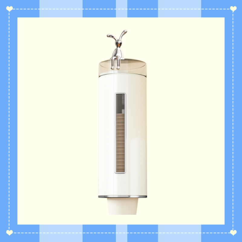  Wieszak na kubki jednorazowe montowany na ścianie, odporny na kurz