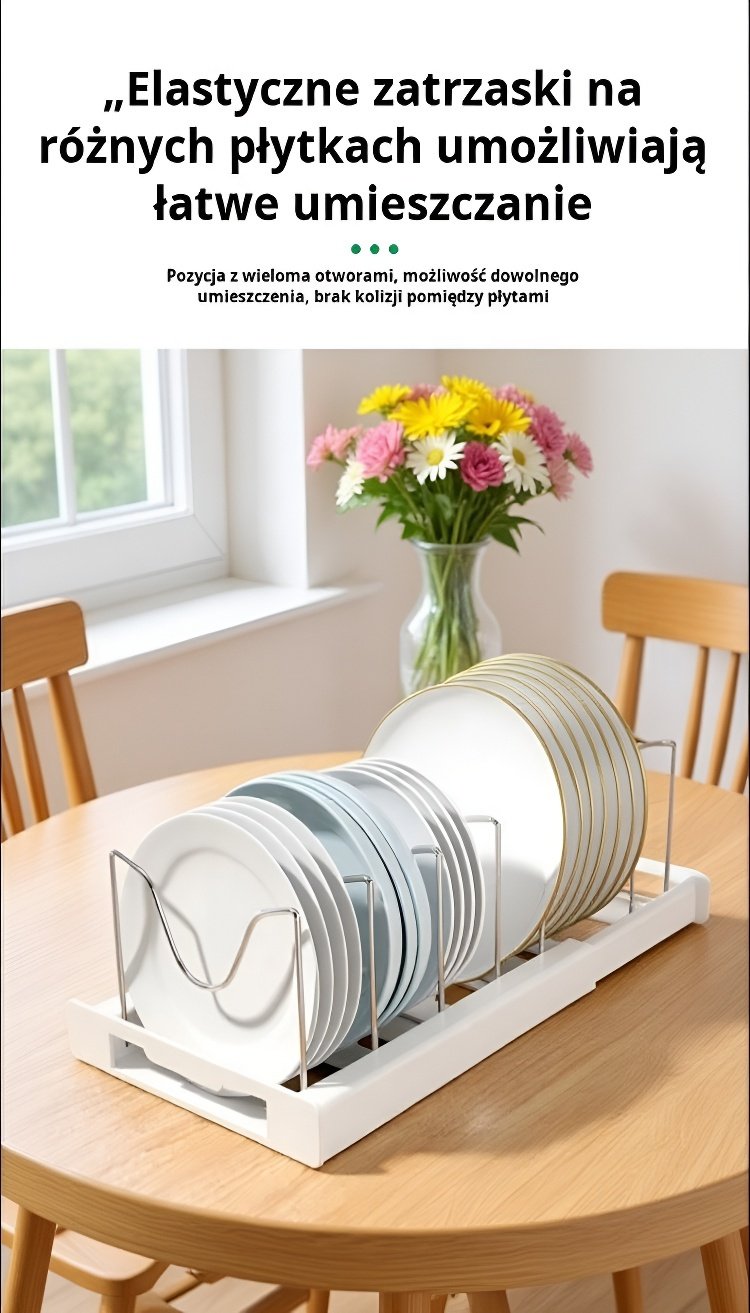 Stojak na narzędzia kuchenne z możliwością regulacji