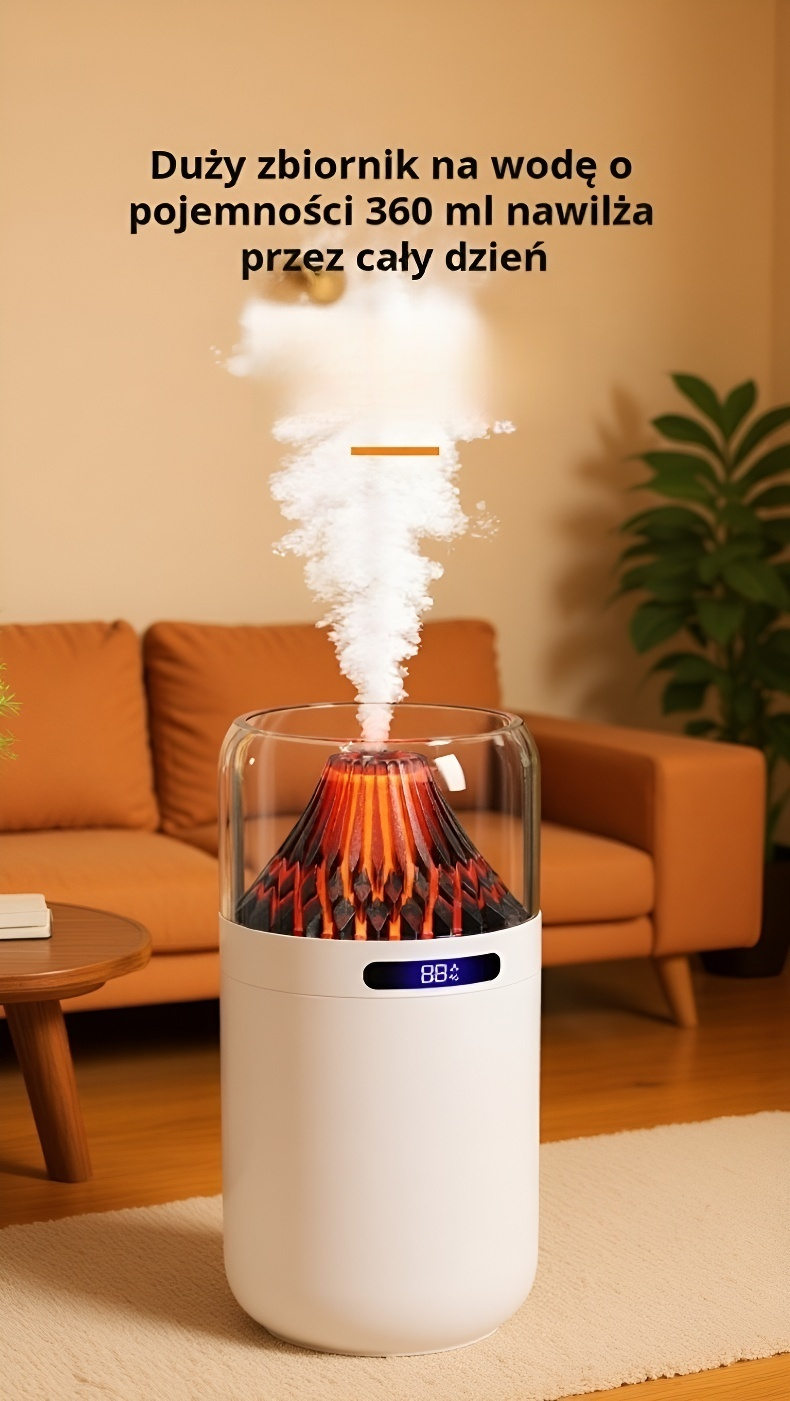 Mały nawilżacz powietrza dla dzieci