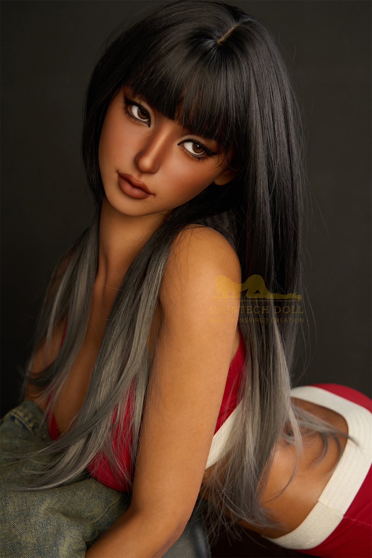 Irontech | Miku S14- 5.3ft (161cm) Dark Tanned Silicone Sex Doll