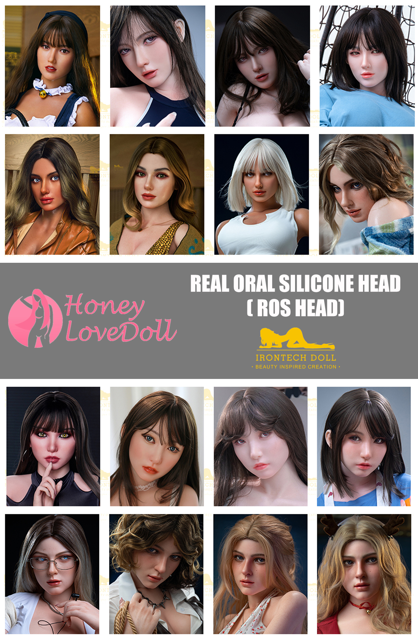 JX Doll丨Silicone Head