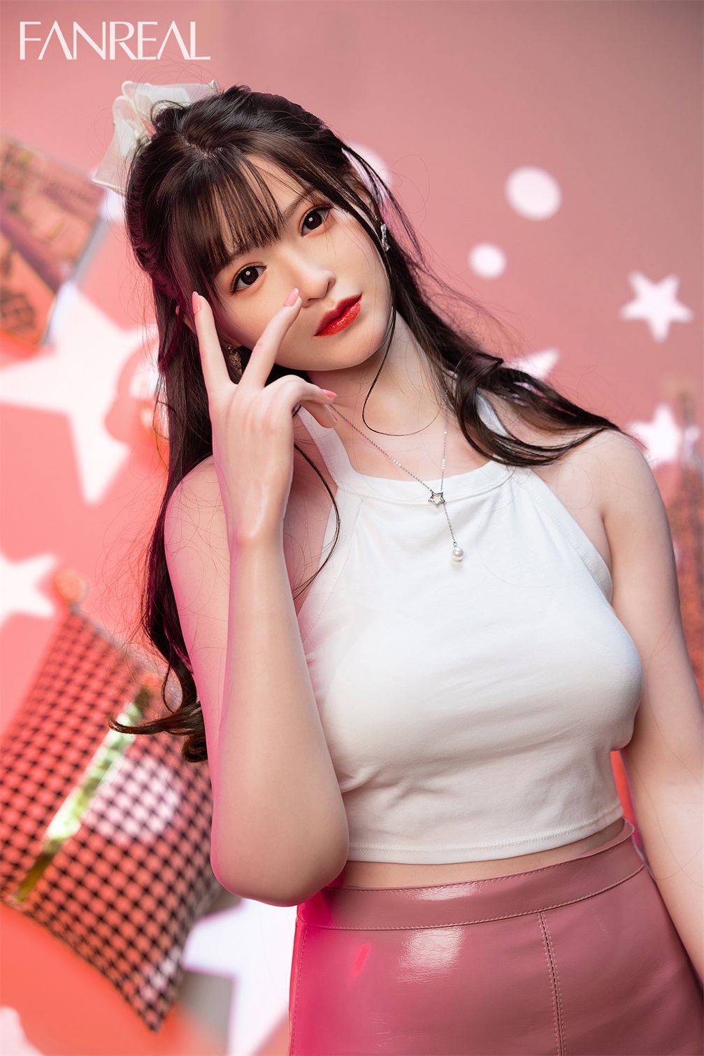 FanReal丨Josie –163cm/ 5ft4 C-Cup Silicone Sex Doll