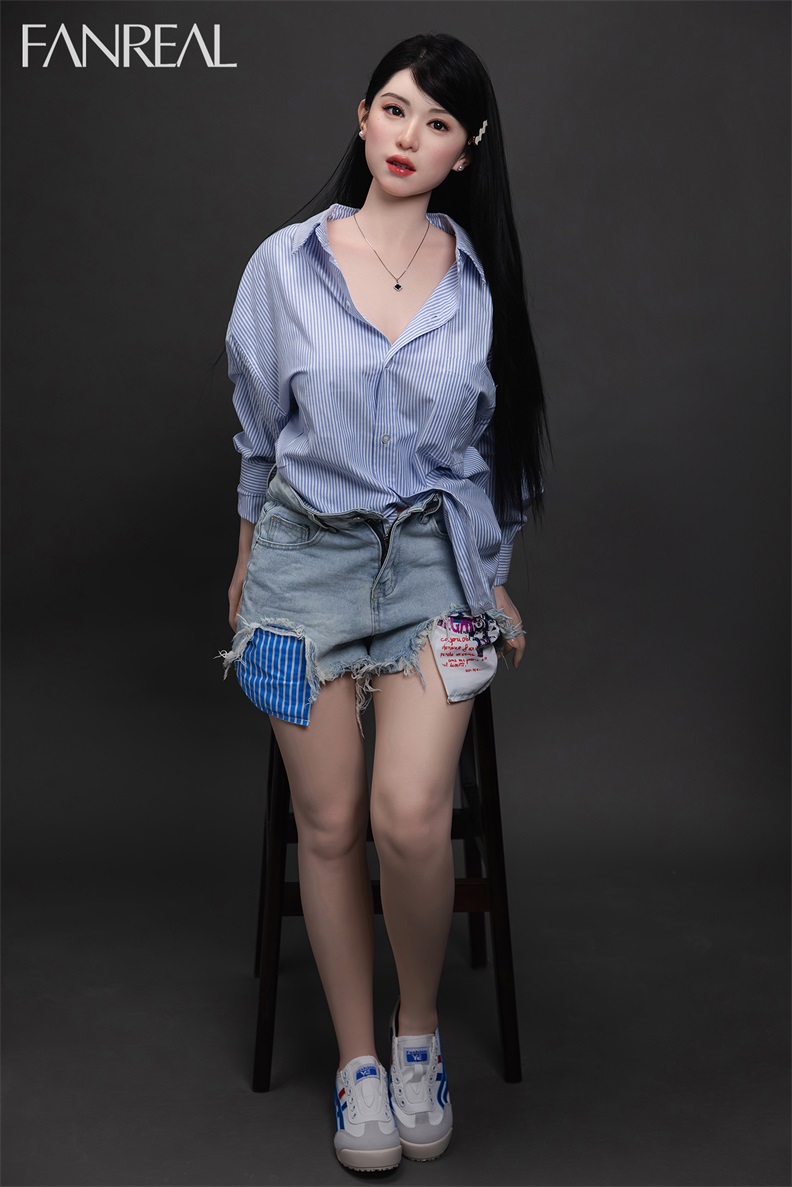 FanReal | Kimmy - 5ft 1/155cm F-Cup Real Skin Silicone Sex Doll