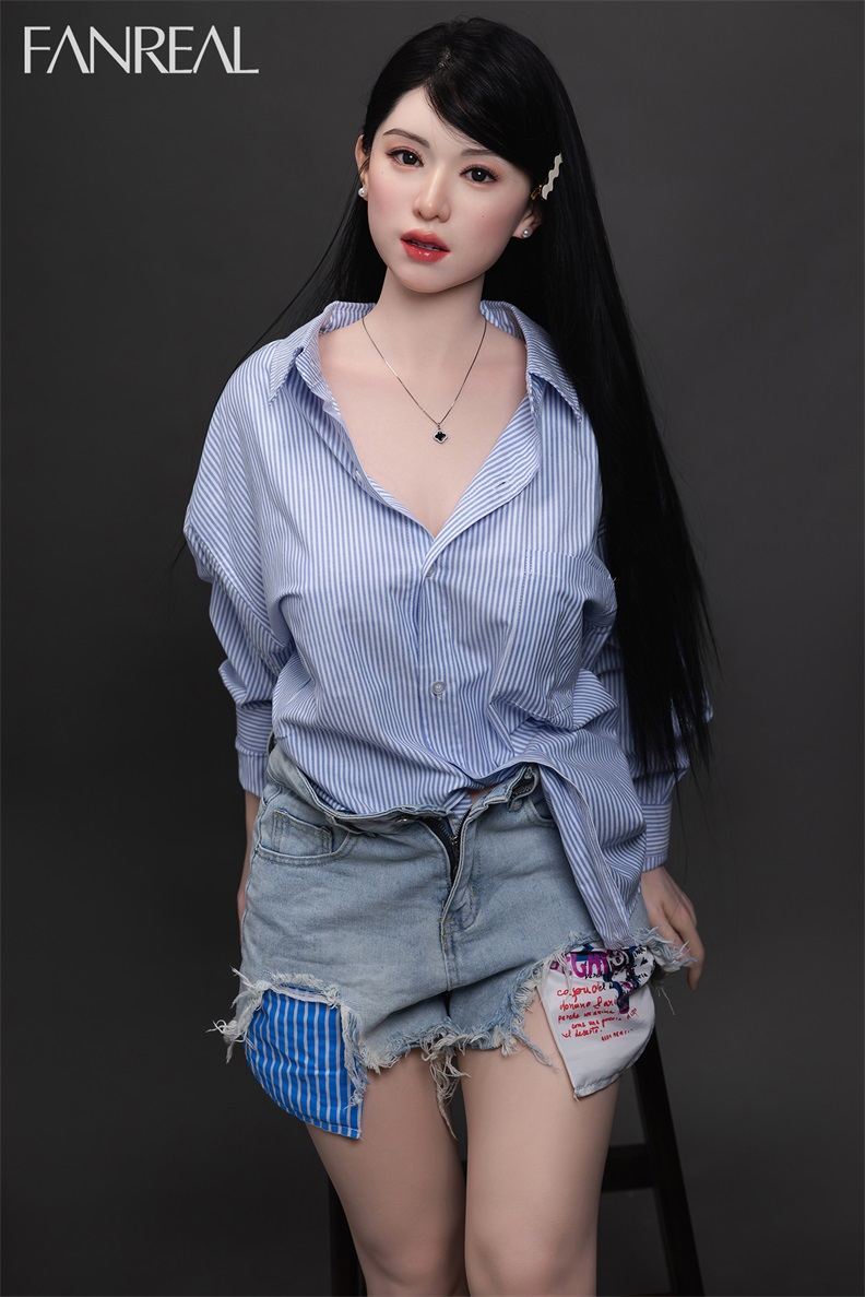 FanReal | Kimmy - 5ft 1/155cm F-Cup Real Skin Silicone Sex Doll