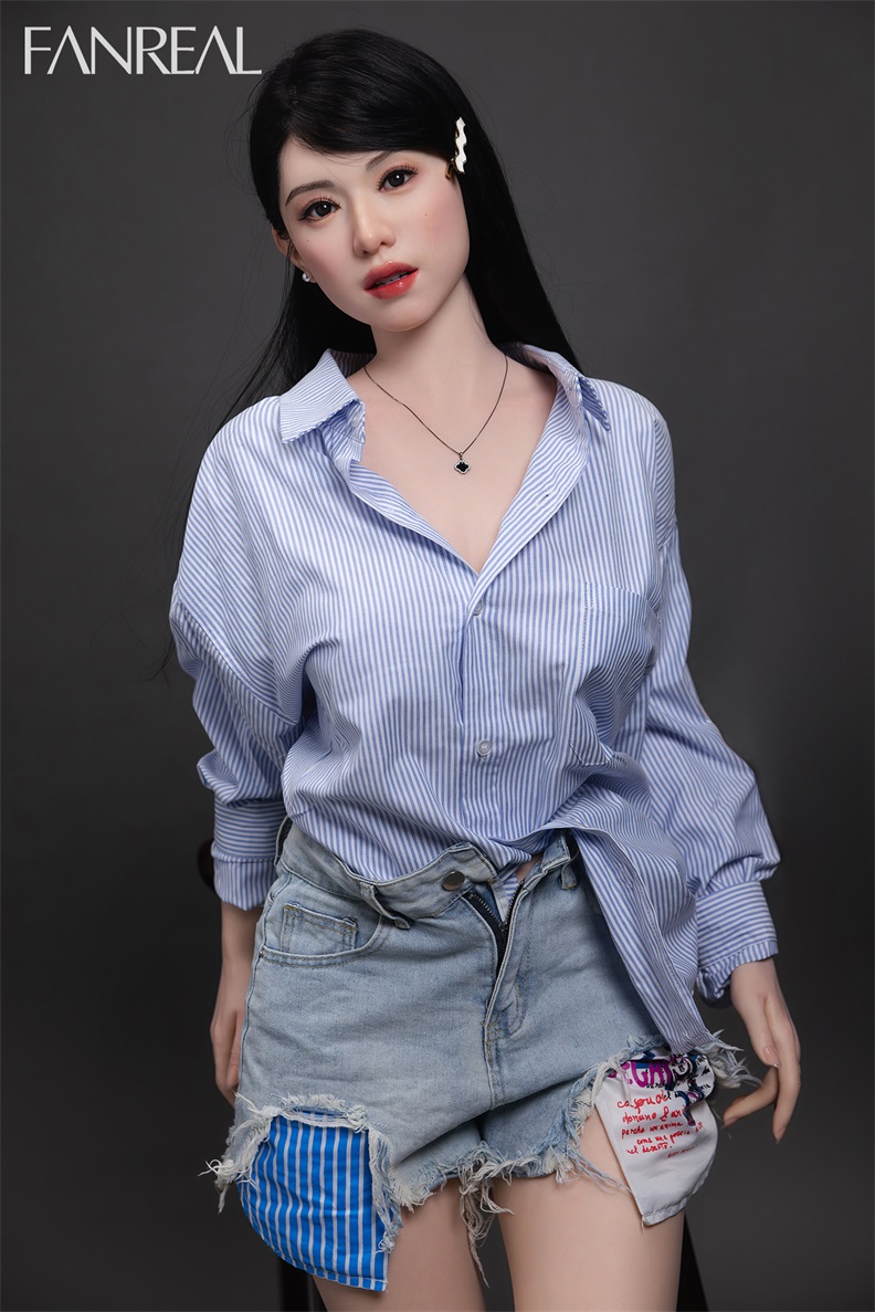 FanReal | Kimmy - 5ft 1/155cm F-Cup Real Skin Silicone Sex Doll