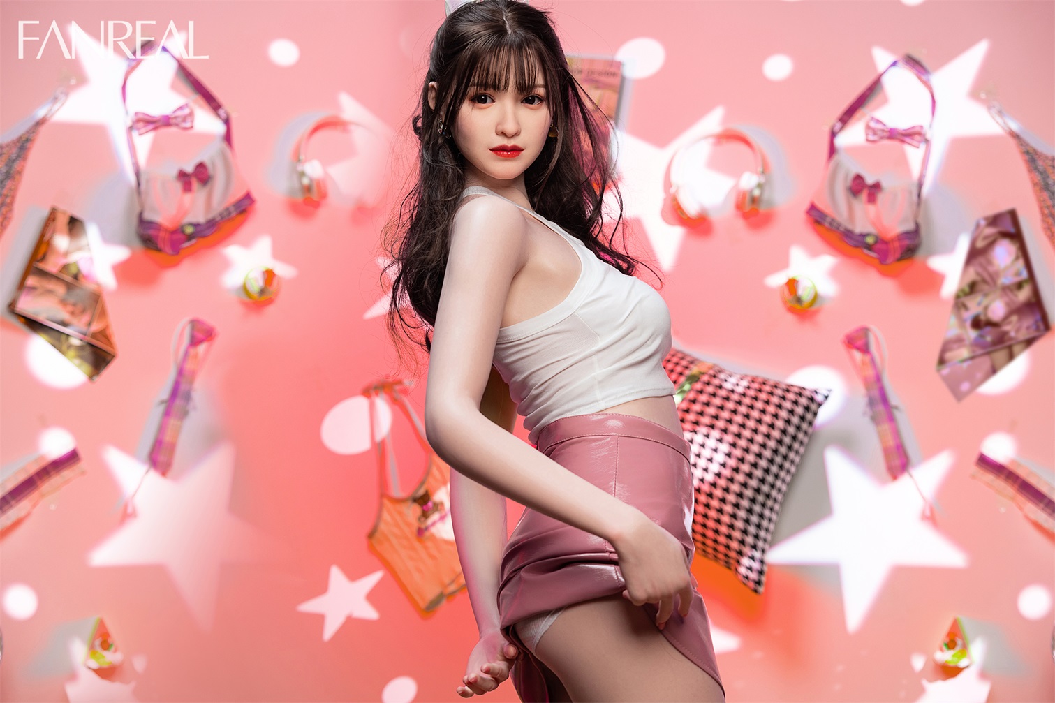 FanReal丨Josie –163cm/ 5ft4 C-Cup Silicone Sex Doll