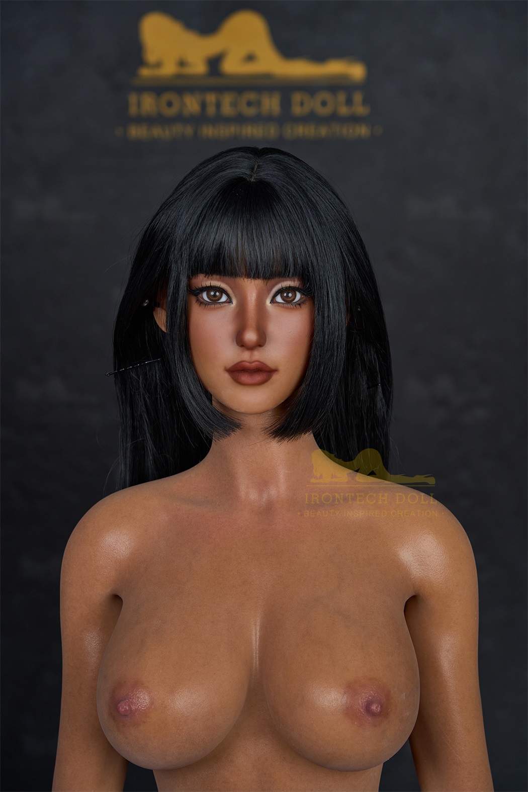 Irontech | Miku S14- 5.3ft (161cm) Dark Tanned Silicone Sex Doll