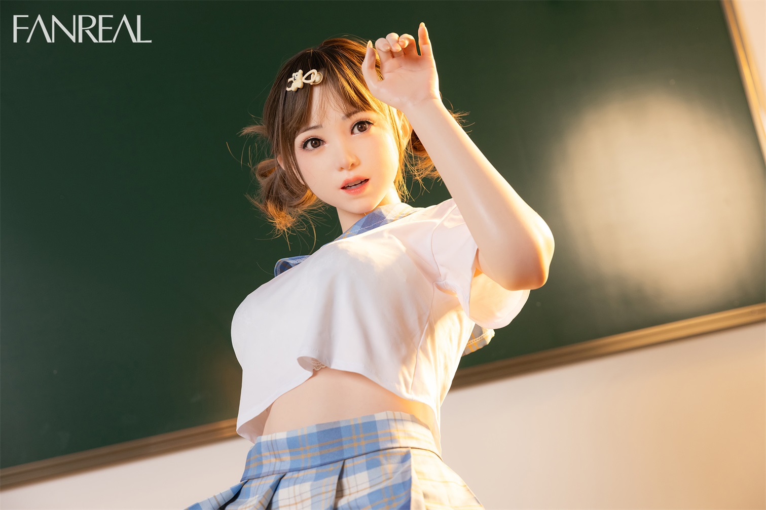 FanReal丨Mo - 5ft 1/155cm F-Cup Asian ROS Silicone Sex Doll