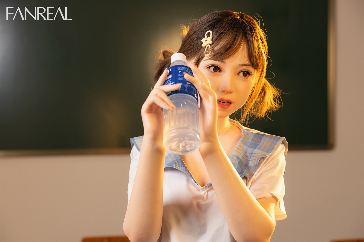 FanReal丨Mo - 5ft 1/155cm F-Cup Asian ROS Silicone Sex Doll