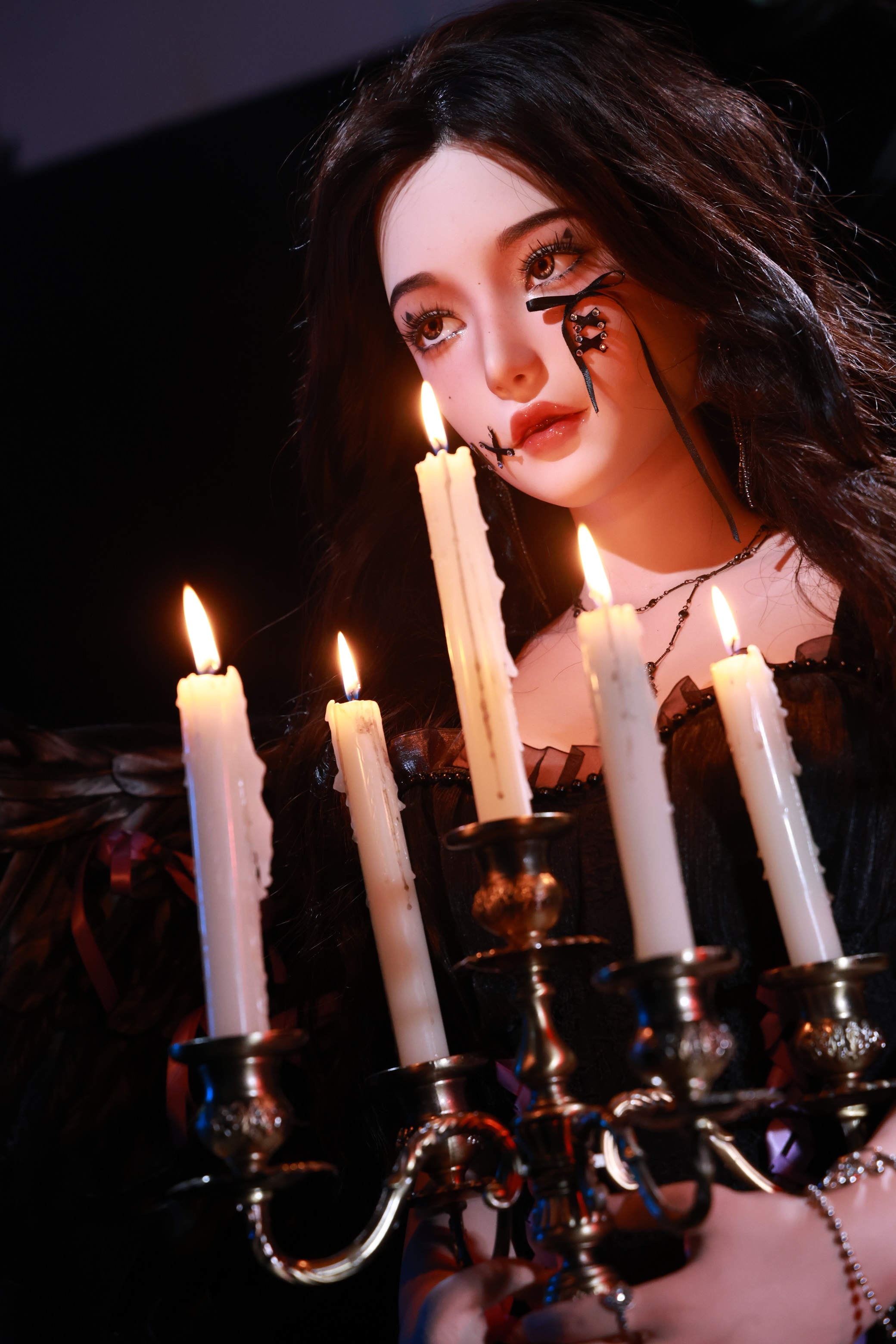 XY Doll丨Angela- 5ft 6/168cm D-cup Halloween Silicone Head Sex Doll