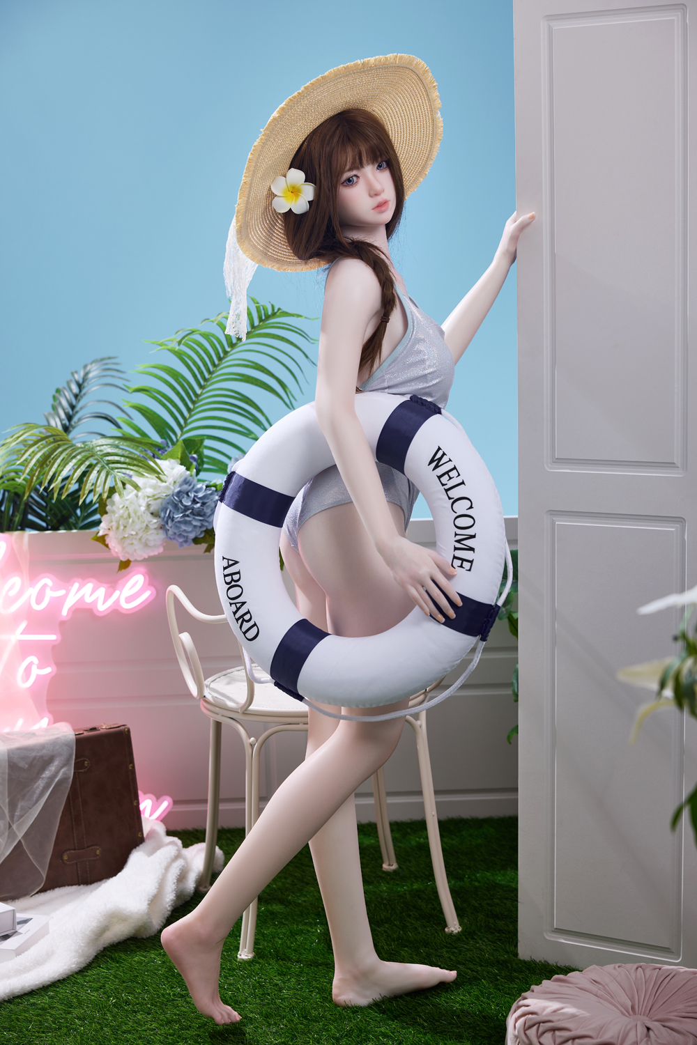 JX Doll | Lily - 5ft /150cm C-Cup Silicone Head Sex Doll