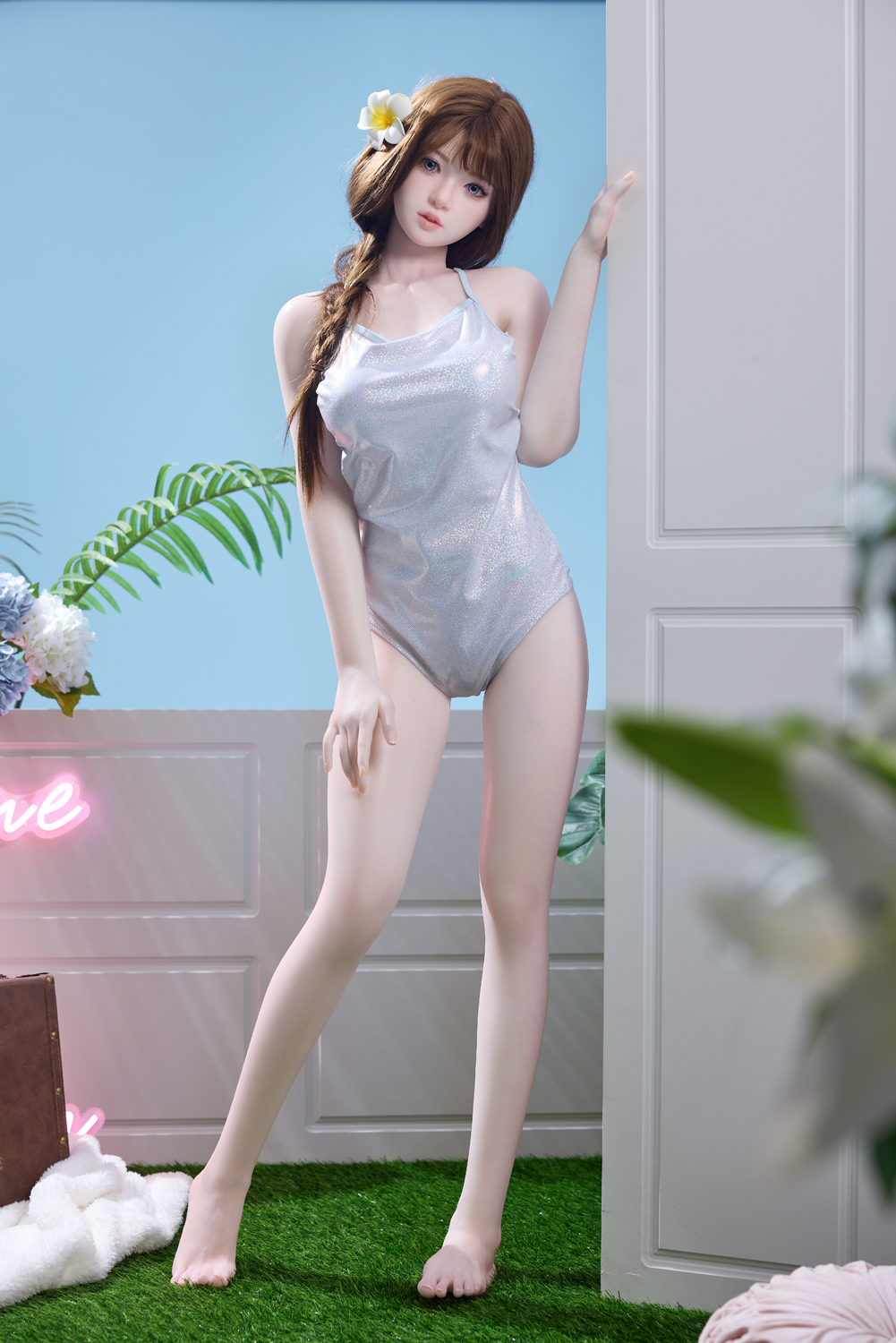 JX Doll | Lily - 5ft /150cm C-Cup Silicone Head Sex Doll