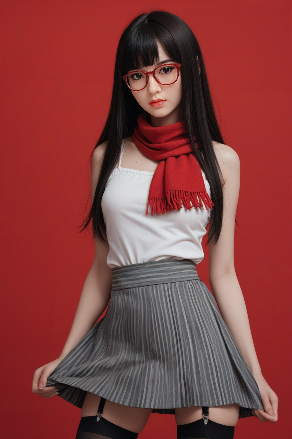 Umi - 5ft 3/160cm Small Breast Silicone Head Sex Doll